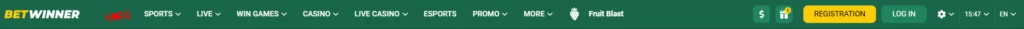 betwinner login web